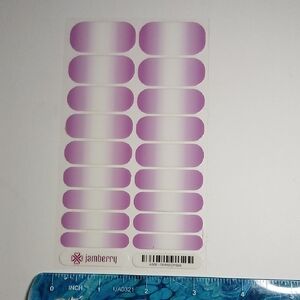 Jamberry Lavender Gradient A568 Orchid Ombte Nail Wraps
